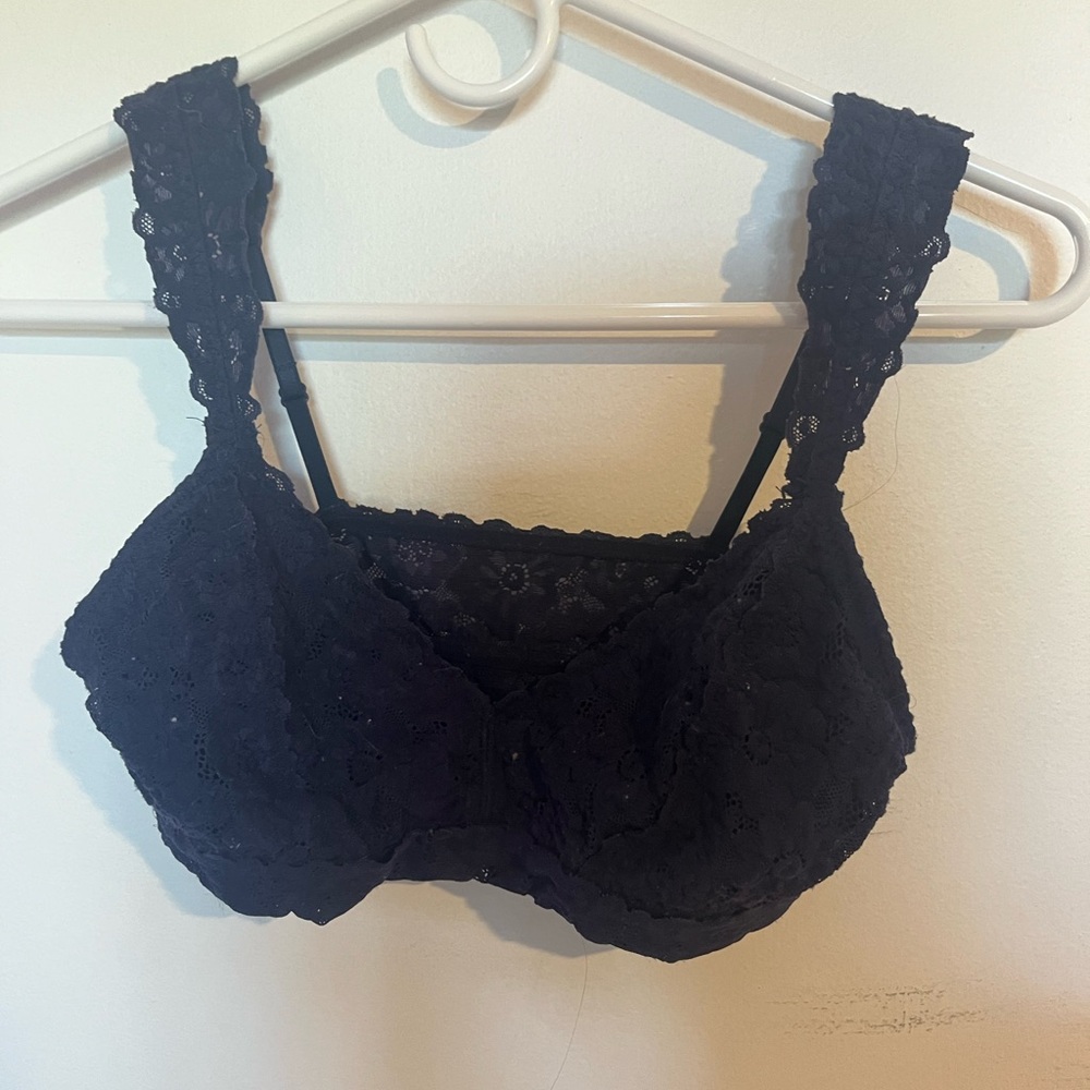 Navy aerie bralette